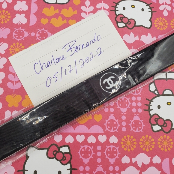 CHANEL BLACK BAND - Picture 1 of 4